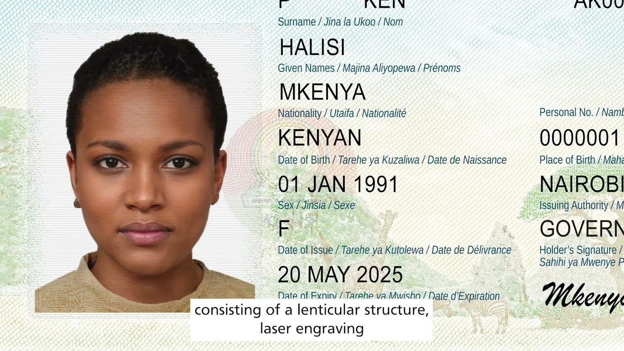 Veridos delivers next generation ePassport for Kenya